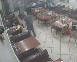 Unsuccessful restaurant robbery