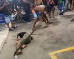 Vigilante justice for Brazilian robber