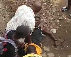 Bad day for Cameroonian thief