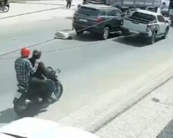 Fatally kicked in head over minor traffic accident