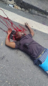 Gunned down in broad daylight on street in Salvador, Brazil