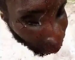 Haitian gang member chopped into pieces