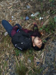 Indian student hit by train while carelessly crossing tracks