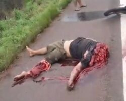 Motorcyclist lost his head in crash