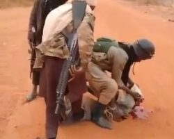 Nigerian terrorists execute their captive