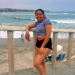 Peruvian female motorcyclist died under truck