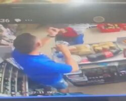 Robber cold-bloodedly shoots shop owner