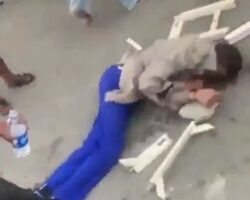 Thugs tried to collect protection money in wrong place