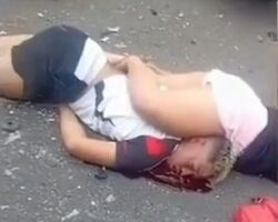 Two couples after serious motorcycle accident