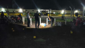 Assassinated in front of prison building