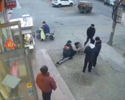 Chinese man attacked and beaten into unconsciousness