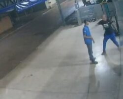 Fatally stabbed in his chest