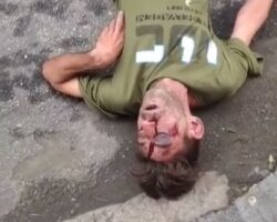 Female bus driver in hysterical shock after killing pedestrian