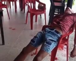 Gunned down in targeted killing at bar