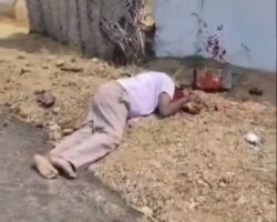 Guy smashed his father’s head because of disputes over land