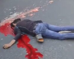 Her brain splattered on  road in motorcycle accident