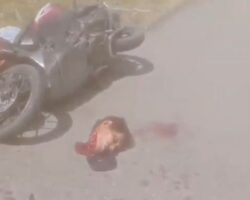 Motorcyclist lost his head in crash #2