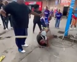 Painful punishment for thief #2