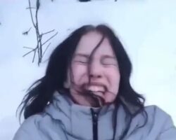 Russian debt collectors beat woman with baseball bat