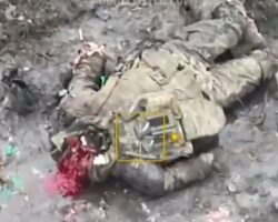 Russian drone blasts off head of wounded Ukrainian soldier