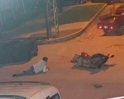 Tricycle driver causes accident while turning