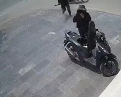 Assaulted in front of her workplace