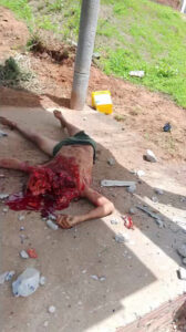 Cyclist's head exploded in collision with car