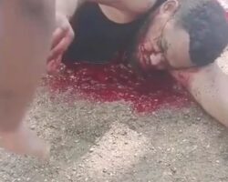 Dude shot his ex-girlfriend and slit her new partner’s throat