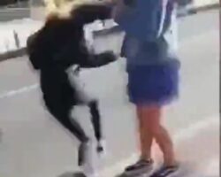 Failed joke sends schoolgirl under car