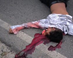 Fatal accident involving two Bangladeshi motorcyclists