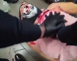 Female robber shot dead by LAPD officers