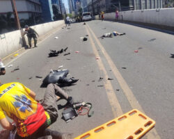 Female student died in head-on collision with ambulance