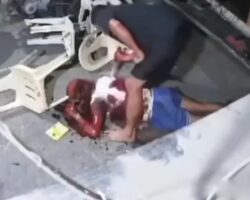 Filipino man brutally murdered by two men inside bar