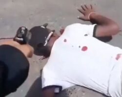 Gangster finishes off his rival with three shots