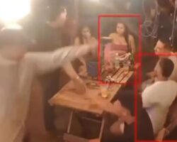 Hitman attack in crowded bar