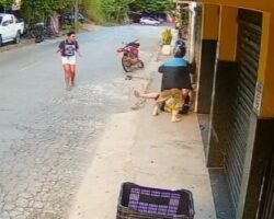 Man attacks his ex-partner with axe