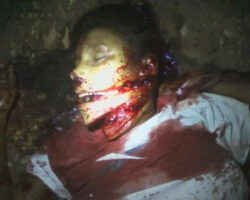 Murdered with machete by her husband