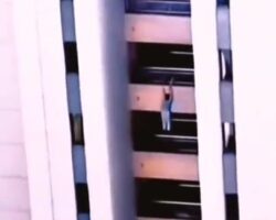 Person in China commits suicide by jumping from height