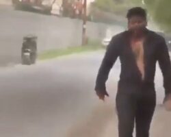 Rammed by SUV after Instagram argument