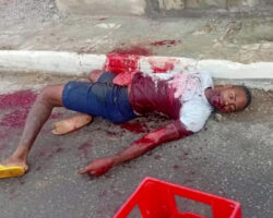 Stabbed to death in the middle of street #4