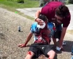 Traffic accident left several people injured