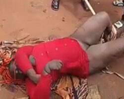 Woman’s body found wrapped in blanket