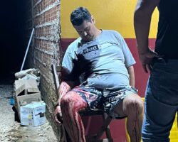 Assassinated in front of bar