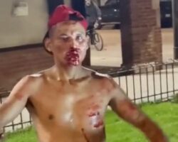 Brawl between crack addicts