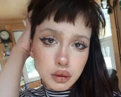 Deadly impact of young Russian female suicide jumper