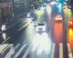 Distracted female driver fatally struck schoolboy at crosswalk