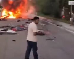 Horrific crash in Mexico left 15 people dead