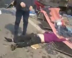 Man drove loader into crowded market and killed several people