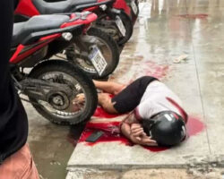 Motorcyclist assassinated by two hitmen