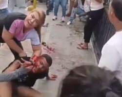 Painful lesson for two thieves